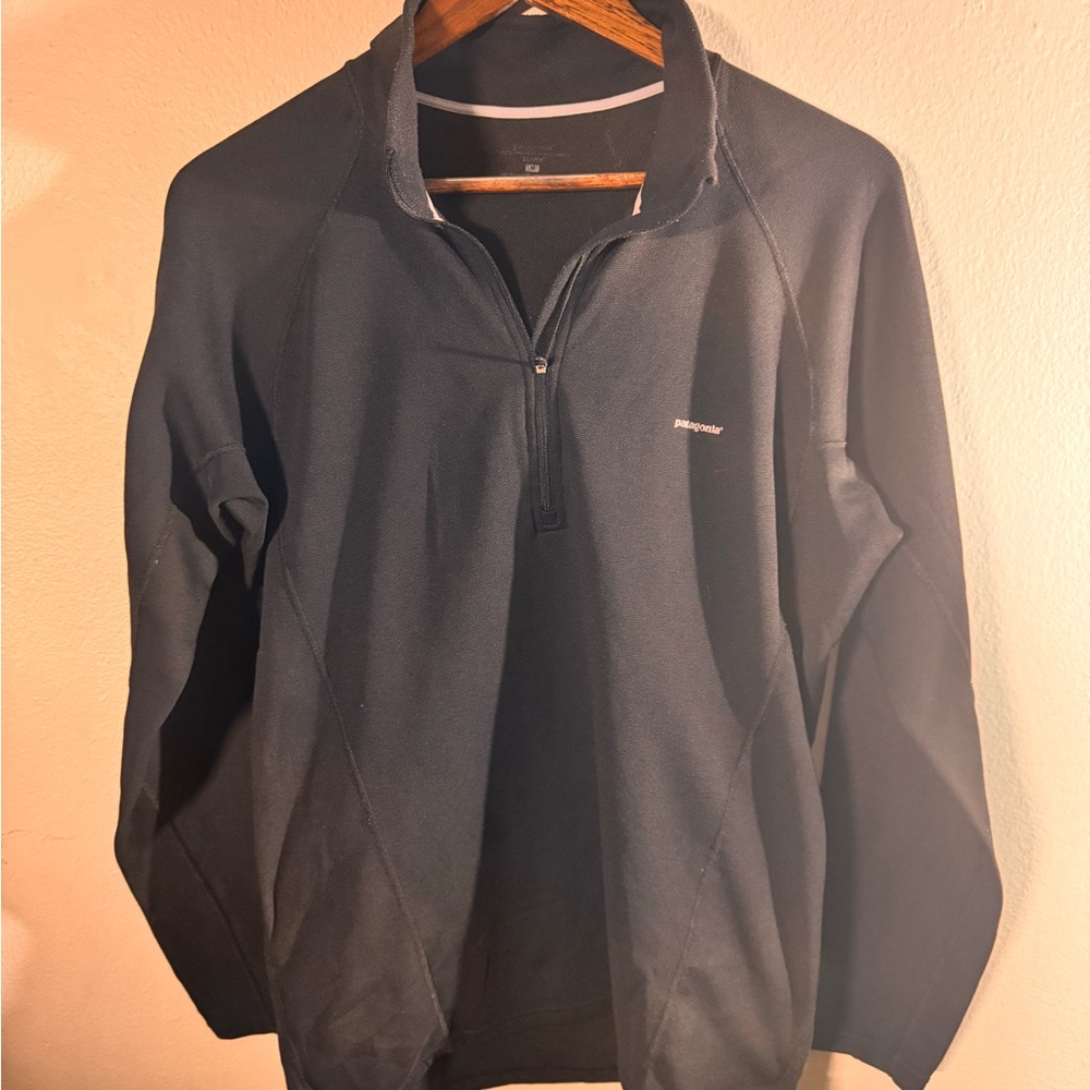 Patagonia Black Quarter-Zip Pullover